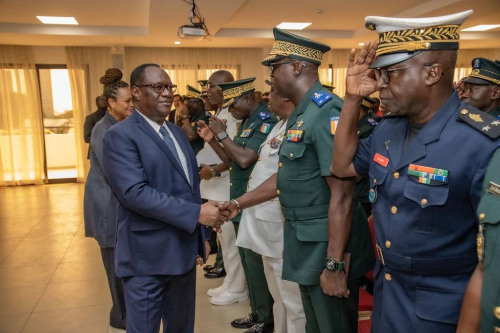 Téné Birahima Ouattara scelle un partenariat avec la Garde de Pennsylvanie Téné Birahima Ouattara scelle un partenariat avec la Garde de Pennsylvanie