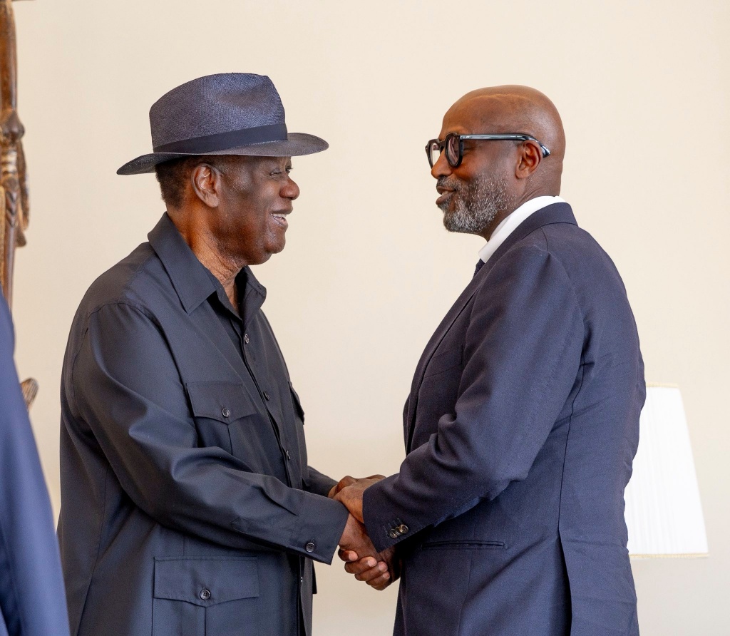 Croissance économique, le FMI félicite Alassane Ouattara à Abidjan Croissance économique, le FMI félicite Alassane Ouattara à Abidjan