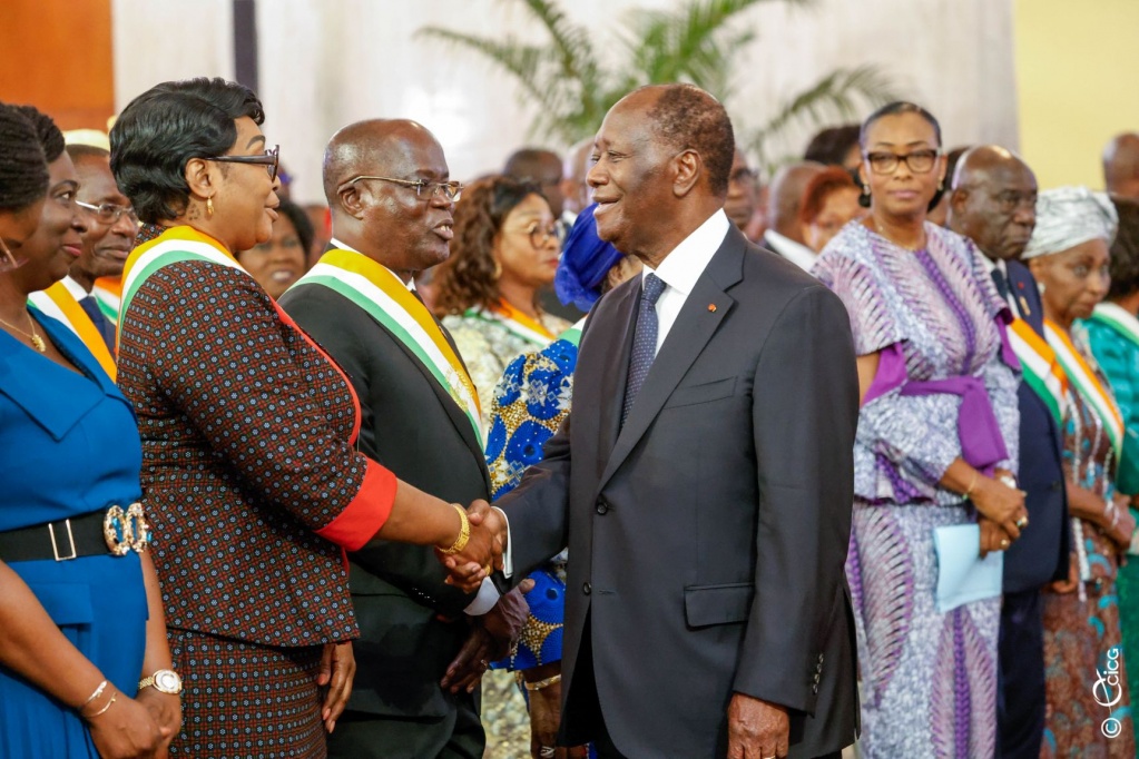 Cérémonie d'échanges de vœux du nouvel an 2026 de la Communauté Diplomatique au président Ouattara Cérémonie d'échanges de vœux du nouvel an 2026 de la Communauté Diplomatique au président Ouattara