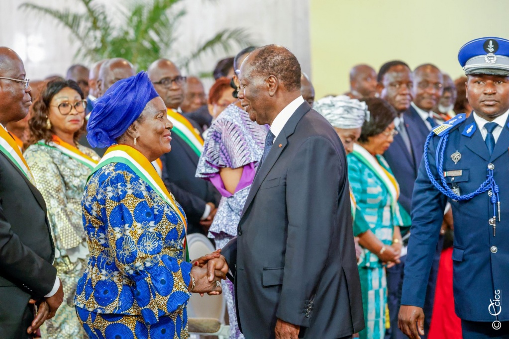 Le président Alassane Ouattara trace la vision d'une Côte d'Ivoire stable et solidaire