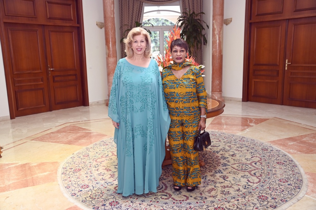 Retrouvailles à Abidjan entre Dominique Ouattara et Henriette Bédié Retrouvailles à Abidjan entre Dominique Ouattara et Henriette Bédié