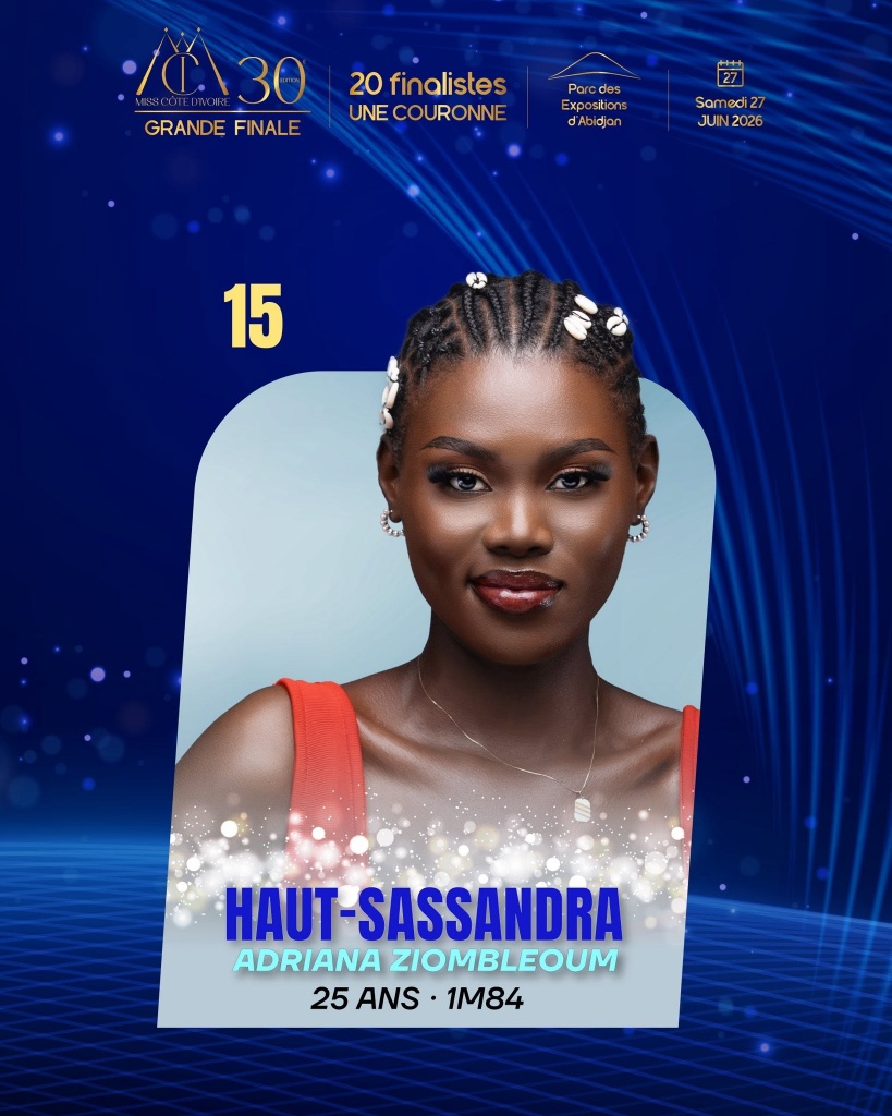 Adriana Ziombleoum, Miss Haut-Sassandra 2026 Adriana Ziombleoum, Miss Haut-Sassandra 2026