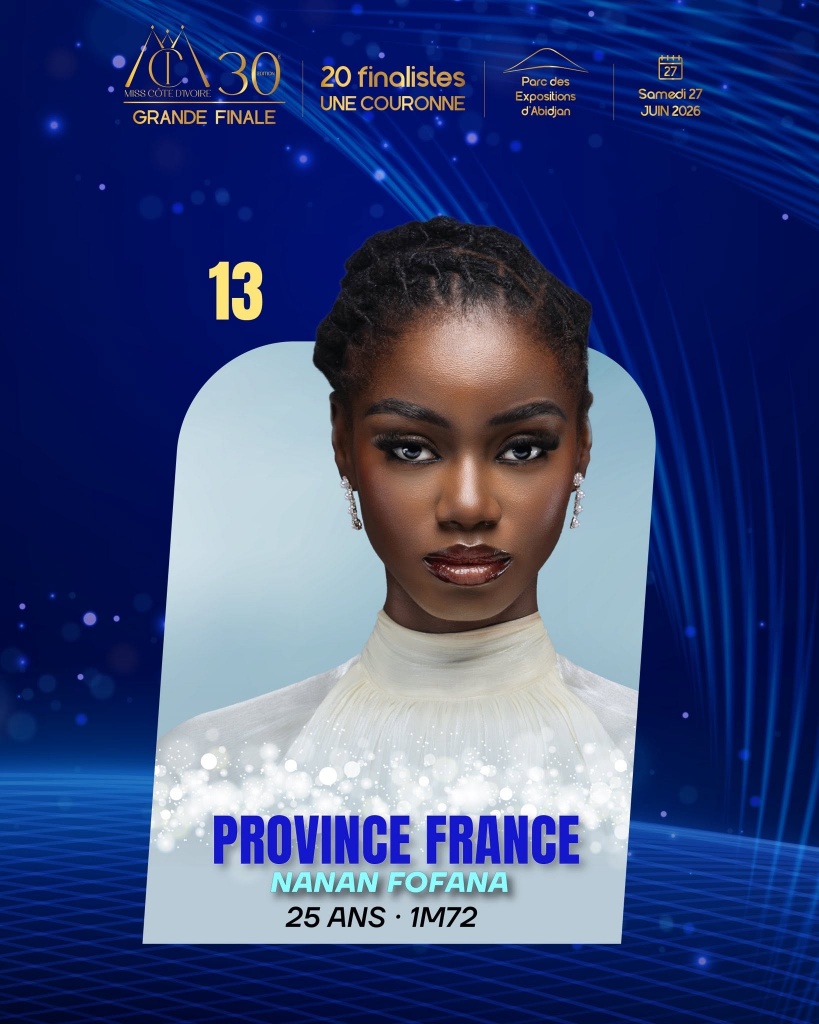 Nanan Fofana - Miss Province France 2026 Nanan Fofana - Miss Province France 2026