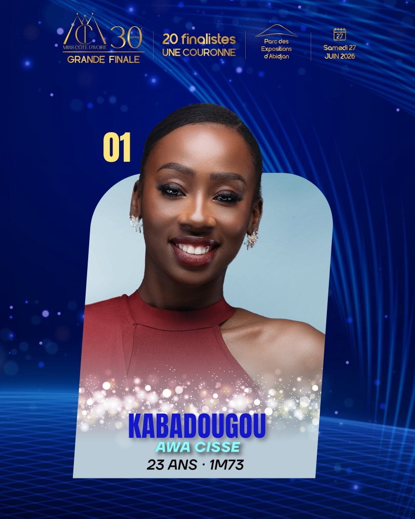 Awa Cissé - Miss Kabadougou 2026 Awa Cissé - Miss Kabadougou 2026