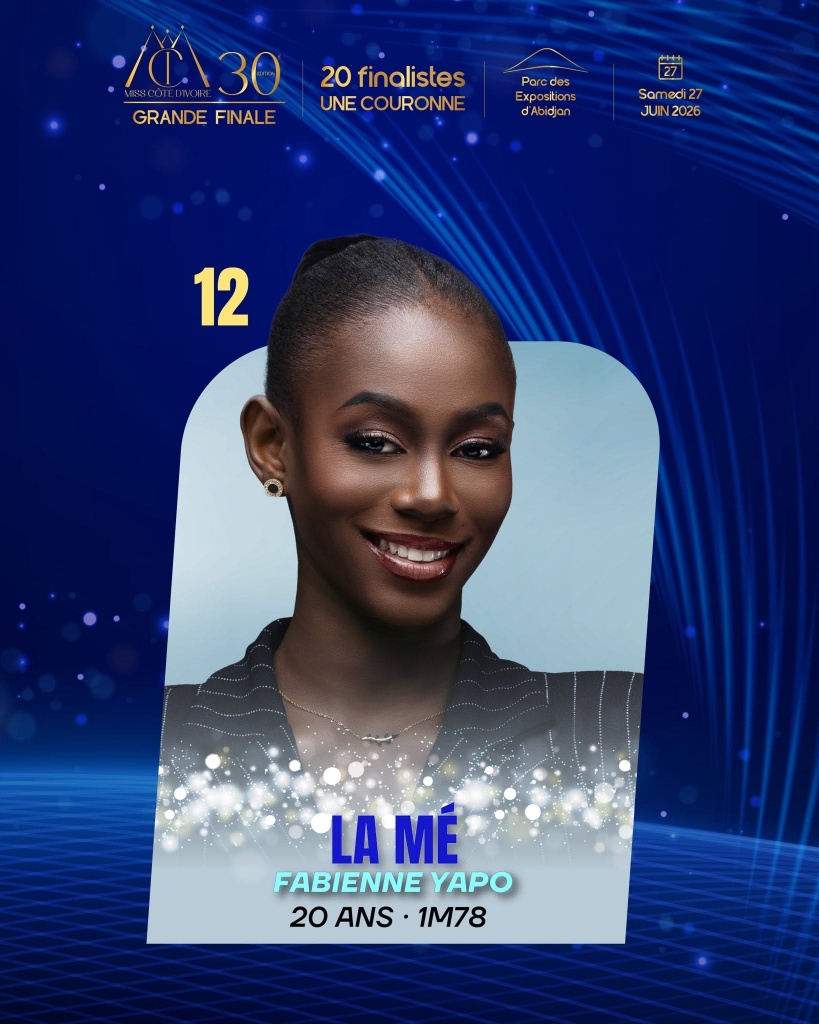 Fabienne Yapo - Miss La Mé 2026 Fabienne Yapo - Miss La Mé 2026